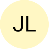 Black initials 'KD' on a yellow circle.